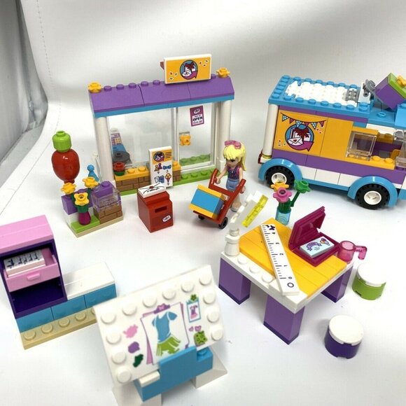 SORRY GONE NOW LEGO Friends Display Unit with Stephanie   FRIENDS PARTS OR RESTORE FROM 41316, 41307 , 41316, 41310,41305 Incomplete